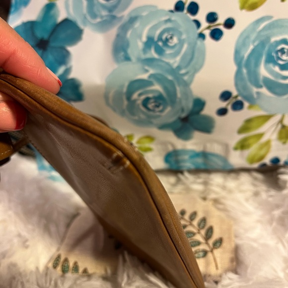 Vintage Coach Wristlet tan leather - Picture 3 of 6